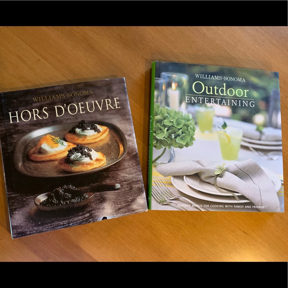 LAST CHANCE! Williams-Sonoma cookbooks.